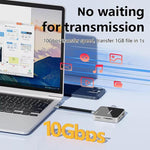 Hub Dock Magnetico Type-C 8 Porte 4K 60Hz USB3.2