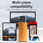 Hub Dock Magnetico Type-C 8 Porte 4K 60Hz USB3.2