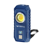 SMILING SHARK GZ-5126-S Torcia magnetica digitale con gancio e display a LED, luce da lavoro ad alta luminosità per esterni.