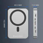 8 In 1 Magnetic Dock NVMe SSD Enclosure USB 3.2 Hub, MC806