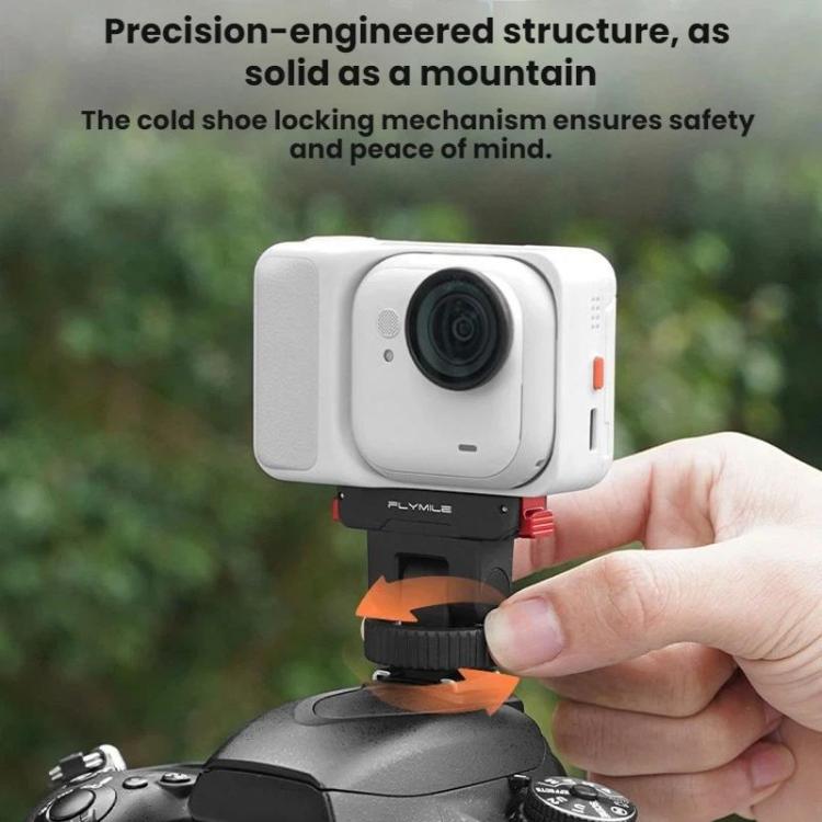 Per Insta360 Go Ultra Flymile Base di estensione a sgancio rapido con gimbal magnetico, GU017