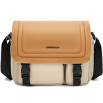 Borsa a tracolla QISEMIAN per fotocamera, resistente all'acqua, con attacco per treppiede., XK0040 Orange, XK0040 Green