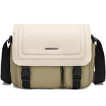 Borsa a tracolla QISEMIAN per fotocamera, resistente all'acqua, con attacco per treppiede., XK0040 Orange, XK0040 Green