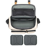 Borsa a tracolla QISEMIAN per fotocamera, resistente all'acqua, con attacco per treppiede., XK0040 Orange, XK0040 Green