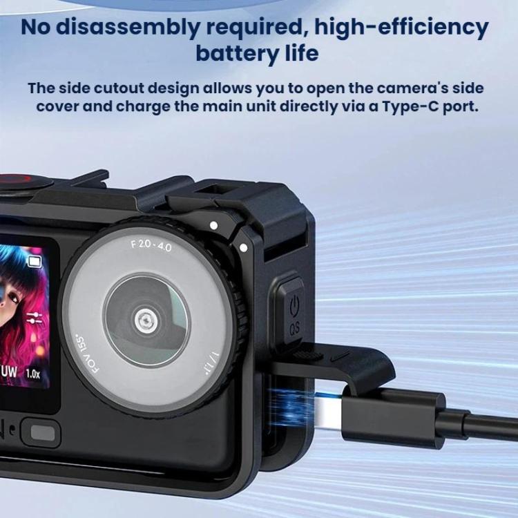 Custodia protettiva espandibile Flymile per la fotocamera sportiva DJI Osmo Action 6., AC6028