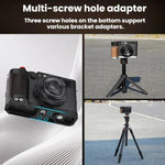 Impugnatura a L con slitta a caldo e supporto per il pollice per fotocamera Fujifilm X100VI Flymile, For Fujifilm X100VI Silver Walnut, For Fujifilm X100VI Black Ebony