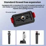 Adattatore di espansione magnetico a sgancio rapido Flymile per DJI Osmo Action 3 / 4 / 5 Pro, For DJI Osmo Action 3 / 4 / 5 Pro