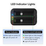 Base di ricarica rapida a doppia batteria per Insta360 X4 Air AMagisn, per 2 batterie contemporaneamente, con indicatore LED.