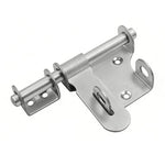 Serratura antifurto per porta in acciaio inox a montaggio superficiale, 4-inch Brushed Steel, 6-inch Brushed Steel, 6-inch Glossy Black, 4-inch With Lock Brushed Steel, 6-inch With Lock Brushed Steel, 4-inch With Lock Antique Copper                    ...