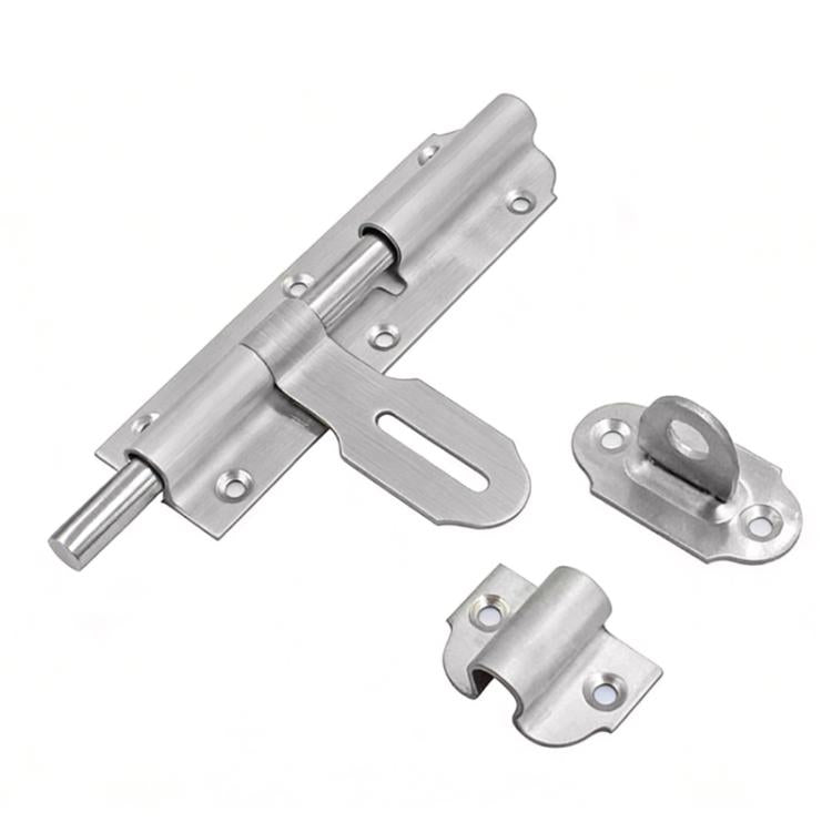 Serratura antifurto per porta in acciaio inox a montaggio superficiale, 4-inch Brushed Steel, 6-inch Brushed Steel, 6-inch Glossy Black, 4-inch With Lock Brushed Steel, 6-inch With Lock Brushed Steel, 4-inch With Lock Antique Copper                    ...