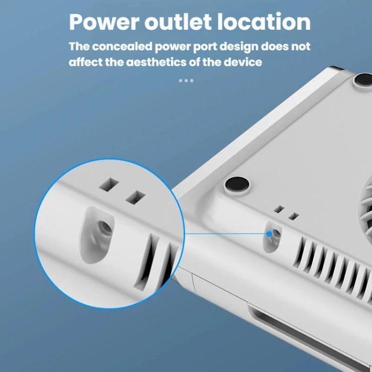BLUEQUE Aspiratore per polvere di unghie ricaricabile ad alta potenza da 80 W, silenzioso, US Plug, EU Plug