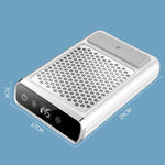 BLUEQUE Aspiratore per polvere di unghie ricaricabile ad alta potenza da 80 W, silenzioso, US Plug, EU Plug