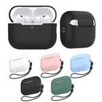 Custodia per auricolari AhaStyle PT197 in silicone a copertura totale con cordino, For AirPods Pro 3