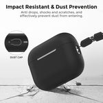 Custodia per auricolari AhaStyle PT197 in silicone a copertura totale con cordino, For AirPods Pro 3