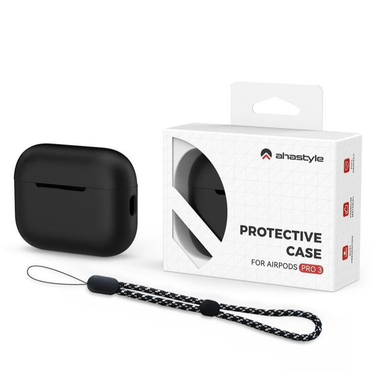 Custodia per auricolari AhaStyle PT197 in silicone a copertura totale con cordino, For AirPods Pro 3