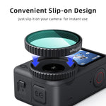 Filtro rapido e copriobiettivo per DJI Osmo Action 6