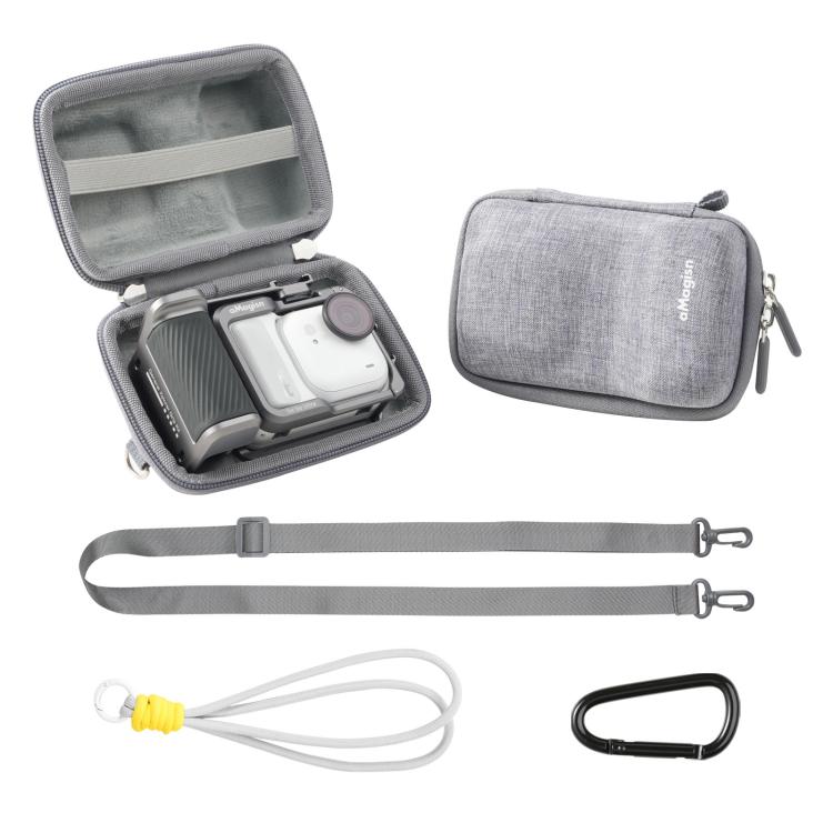 Borsa universale per action camera con tracolla 17x11x8cm