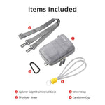 Borsa universale aMaginsn per action camera, kit di impugnatura per fotografia di strada con tracolla