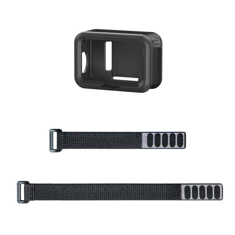 Custodia in silicone aMagins per DJI Osmo Nano Vision Dock con cinturino da polso multifunzionale.