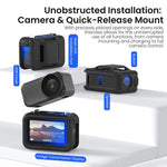 Custodia in silicone aMagins per DJI Osmo Nano Vision Dock con cinturino da polso multifunzionale.