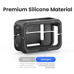Custodia in silicone aMagins per DJI Osmo Nano Vision Dock con cinturino da polso multifunzionale.