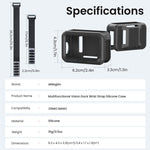 Custodia in silicone aMagins per DJI Osmo Nano Vision Dock con cinturino da polso multifunzionale.