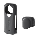Per la fotocamera Insta360 X4 Air, aMagisn Silicone Case Black, aMagisn Silicone Case Gray, aMagisn Silicone Case & Lens Cap Black, aMagisn Silicone Case & Lens Cap Gray