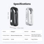 Per la fotocamera Insta360 X4 Air, aMagisn Silicone Case Black, aMagisn Silicone Case Gray, aMagisn Silicone Case & Lens Cap Black, aMagisn Silicone Case & Lens Cap Gray
