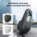 Per la fotocamera Insta360 X4 Air, aMagisn Silicone Case Black, aMagisn Silicone Case Gray, aMagisn Silicone Case & Lens Cap Black, aMagisn Silicone Case & Lens Cap Gray