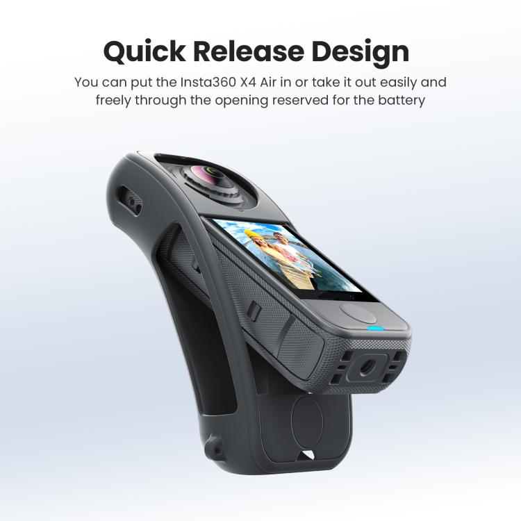 Per la fotocamera Insta360 X4 Air, aMagisn Silicone Case Black, aMagisn Silicone Case Gray, aMagisn Silicone Case & Lens Cap Black, aMagisn Silicone Case & Lens Cap Gray