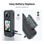 Per la fotocamera Insta360 X4 Air, aMagisn Silicone Case Black, aMagisn Silicone Case Gray, aMagisn Silicone Case & Lens Cap Black, aMagisn Silicone Case & Lens Cap Gray
