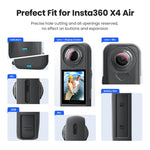 Per la fotocamera Insta360 X4 Air, aMagisn Silicone Case Black, aMagisn Silicone Case Gray, aMagisn Silicone Case & Lens Cap Black, aMagisn Silicone Case & Lens Cap Gray