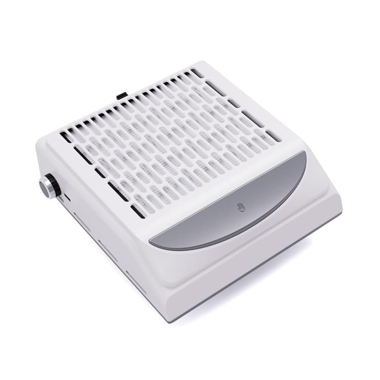 BLUEQUE BQ-858-10 Aspiratore per polvere di unghie con filtro, potenza 100W., EU Plug (Glossy Black), EU Plug (White), US Plug (White), EU Plug (Dark Gray), US Plug (Dark Gray), US Plug (Gold), EU Plug (Gold)