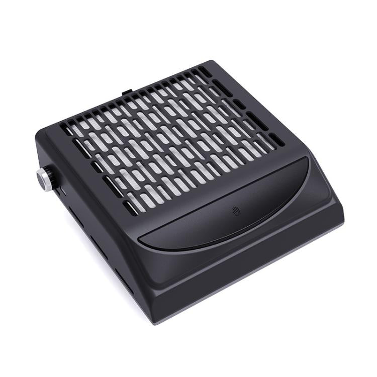 BLUEQUE BQ-858-10 Aspiratore per polvere di unghie con filtro, potenza 100W., EU Plug (Glossy Black), EU Plug (White), US Plug (White), EU Plug (Dark Gray), US Plug (Dark Gray), US Plug (Gold), EU Plug (Gold)