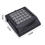 BLUEQUE BQ-858-10 Aspiratore per polvere di unghie con filtro, potenza 100W., EU Plug (Glossy Black), EU Plug (White), US Plug (White), EU Plug (Dark Gray), US Plug (Dark Gray), US Plug (Gold), EU Plug (Gold)
