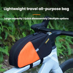ENLEE WX-360 Borsa da telaio per bicicletta, impermeabile, da fissare al tubo orizzontale.