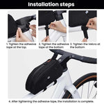 ENLEE WX-360 Borsa da telaio per bicicletta, impermeabile, da fissare al tubo orizzontale.