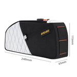 ENLEE WX-360 Borsa da telaio per bicicletta, impermeabile, da fissare al tubo orizzontale.