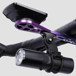 ENLEE E22171 Supporto per ciclocomputer e base di estensione per luce da bici