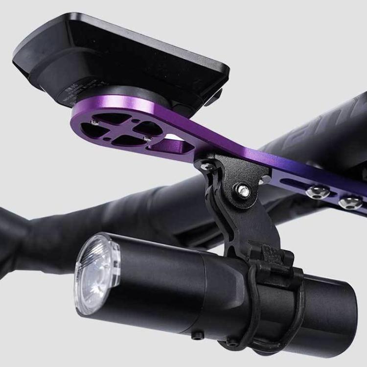 ENLEE E22171 Supporto per ciclocomputer e base di estensione per luce da bici
