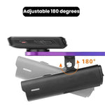 ENLEE E22171 Supporto per ciclocomputer e base di estensione per luce da bici
