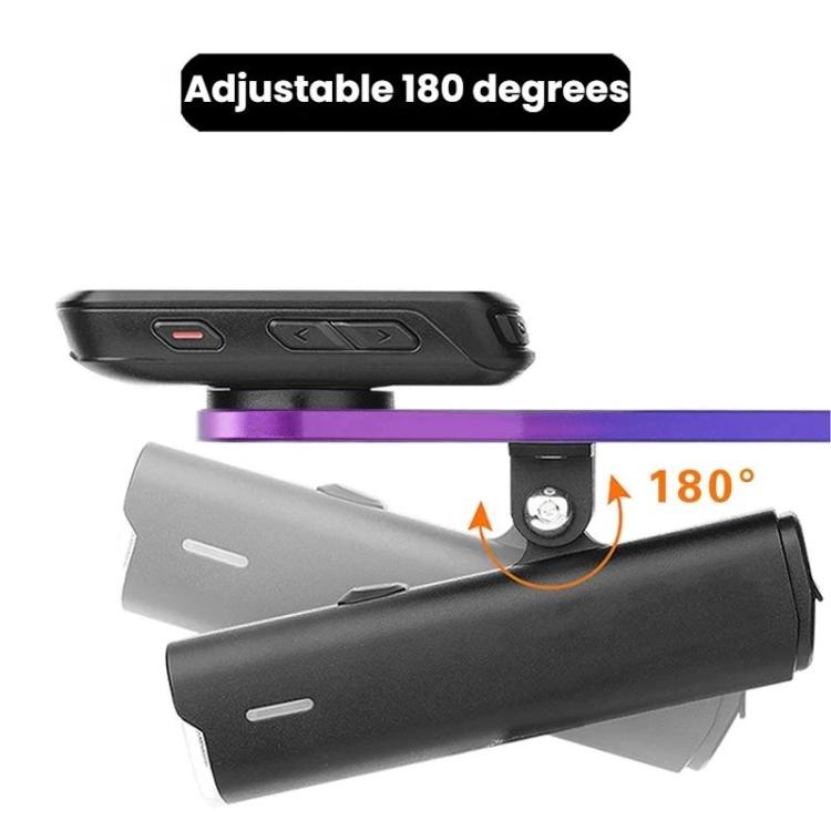 ENLEE E22171 Supporto per ciclocomputer e base di estensione per luce da bici