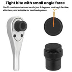 Kit di riparazione per bicicletta ENLEE da 10 pezzi con chiave a cricchetto, set di attrezzi di emergenza multifunzionale per la riparazione di pneumatici., 10pcs