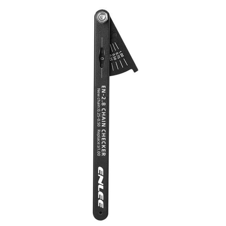ENLEE Strumento di misurazione dell'usura della catena per biciclette, Standard, Hollow