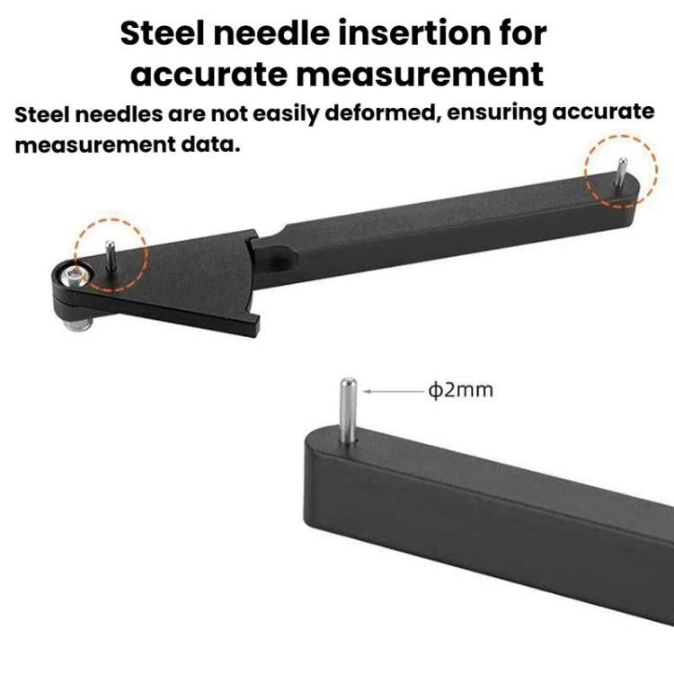 ENLEE Strumento di misurazione dell'usura della catena per biciclette, Standard, Hollow
