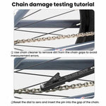 ENLEE Strumento di misurazione dell'usura della catena per biciclette, Standard, Hollow
