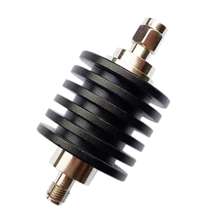DC-3GHz 10W SMA Male To Female Coaxial Fixed Attenuator, 1dB, 2dB, 3dB, 5dB, 6dB, 10dB, 15dB, 20dB, 25dB, 30dB, 40dB, 50dB