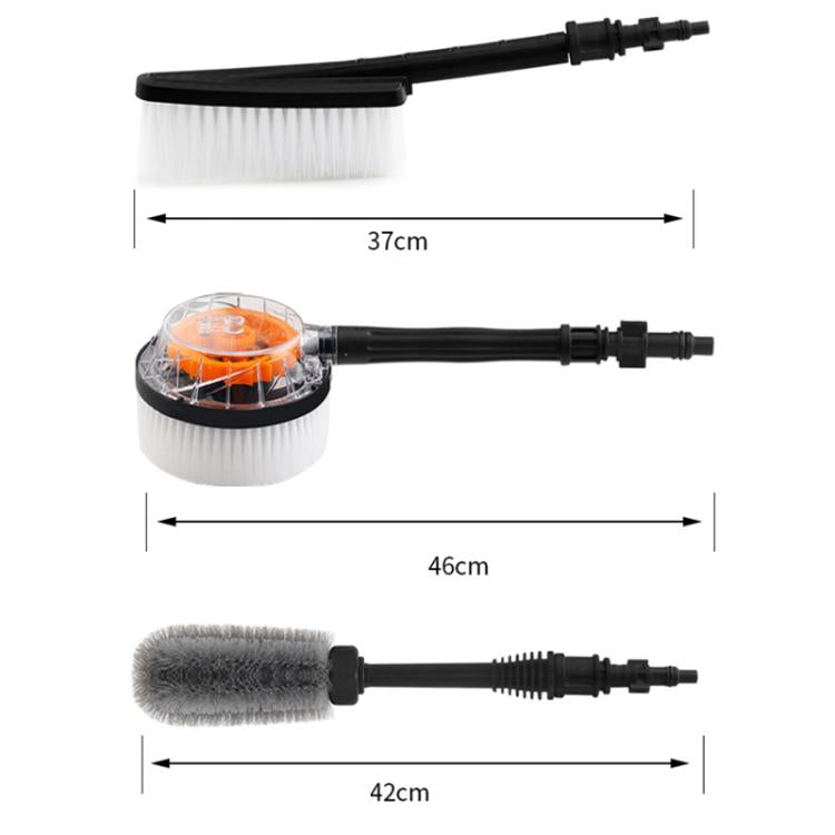 Spazzola di lavaggio ad alimentazione d'acqua per autolavaggi ad alta pressione serie LAVOR, Round Brush, Straight Brush, Wheel Brush