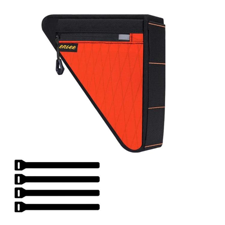ENLEE PS-S100 Borsa triangolare da telaio per bicicletta, impermeabile, di grande capacità, porta attrezzi