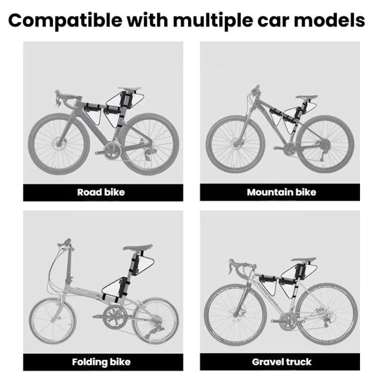 ENLEE PS-S100 Borsa triangolare da telaio per bicicletta, impermeabile, di grande capacità, porta attrezzi